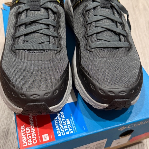 New Columbia Men's Konos™M TRS Trail Running Sneaker Size 9.5 Grill/Napa Green - Picture 8 of 9